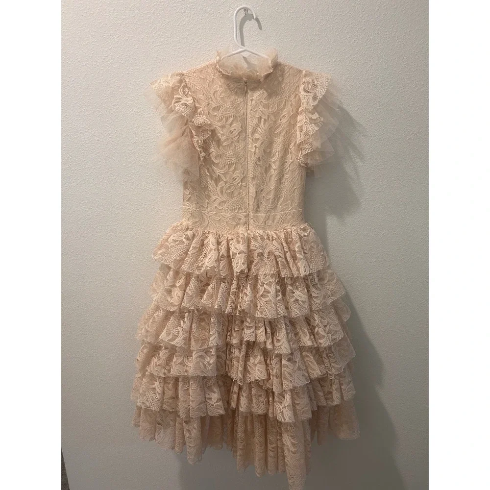 Joyfolie Anouk Petticoat Dress in Vintage Ivory Size 10
